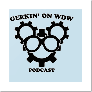 Geekin' On WDW Podcast Posters and Art